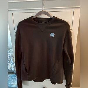 Black Long Sleeve Dressy Sweatshirt - NC